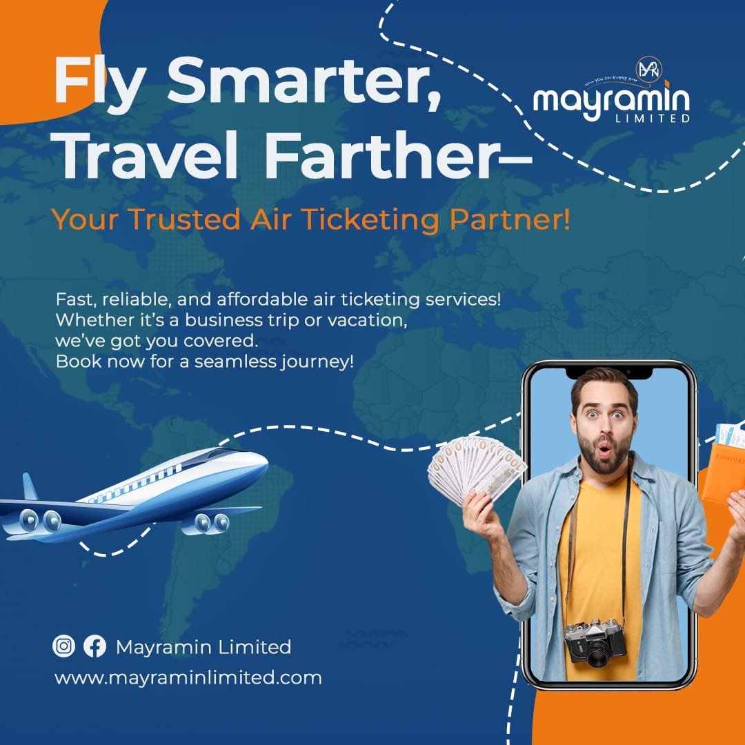 Mayramin Air ticketing.